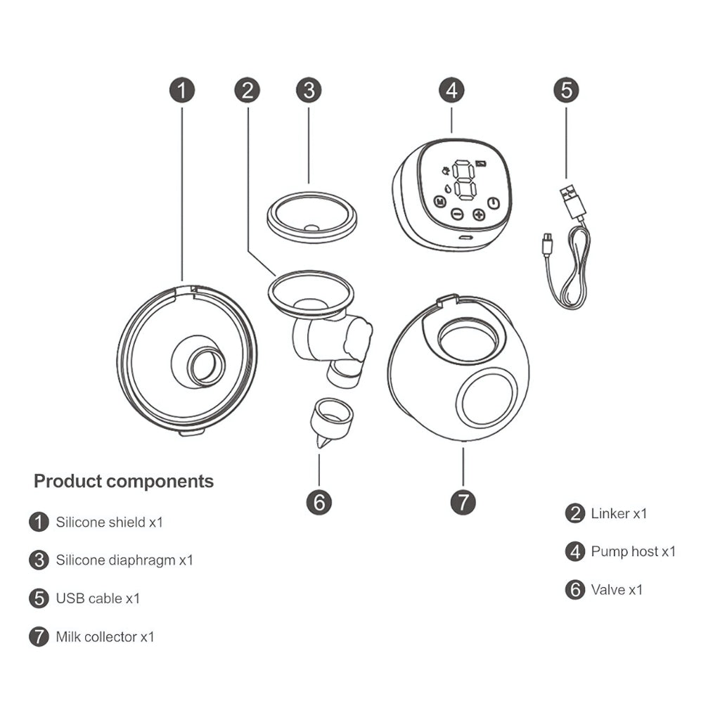 LACTEA WEARABLE BREAST PUMP