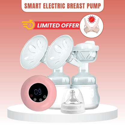 LACTEA SMART ELECTRIC BREAST PUMP - With Free Nursing/Pumping Bra