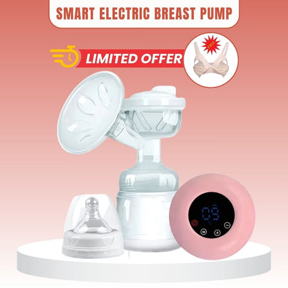 LACTEA SMART ELECTRIC BREAST PUMP - With Free Nursing/Pumping Bra