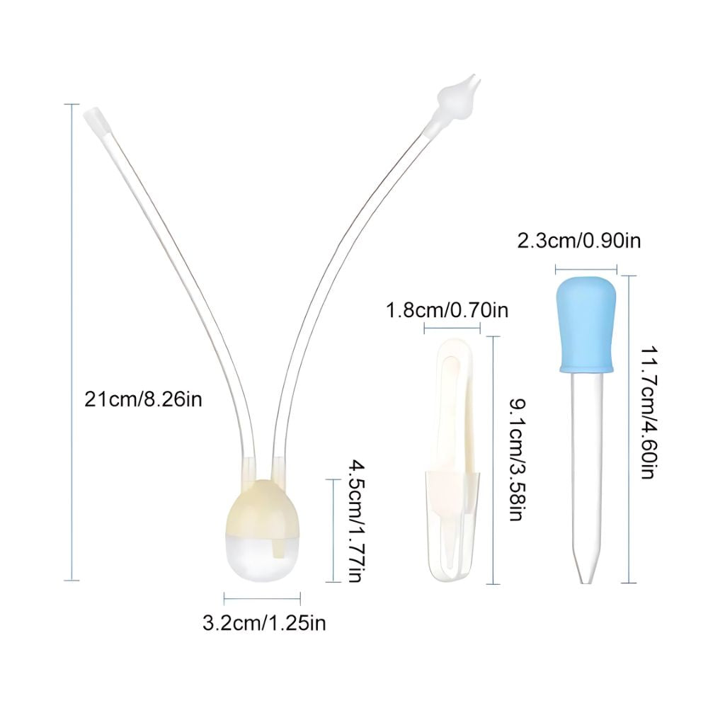 BABY NASAL ASPIRATOR KIT - MUCUS CLEANER